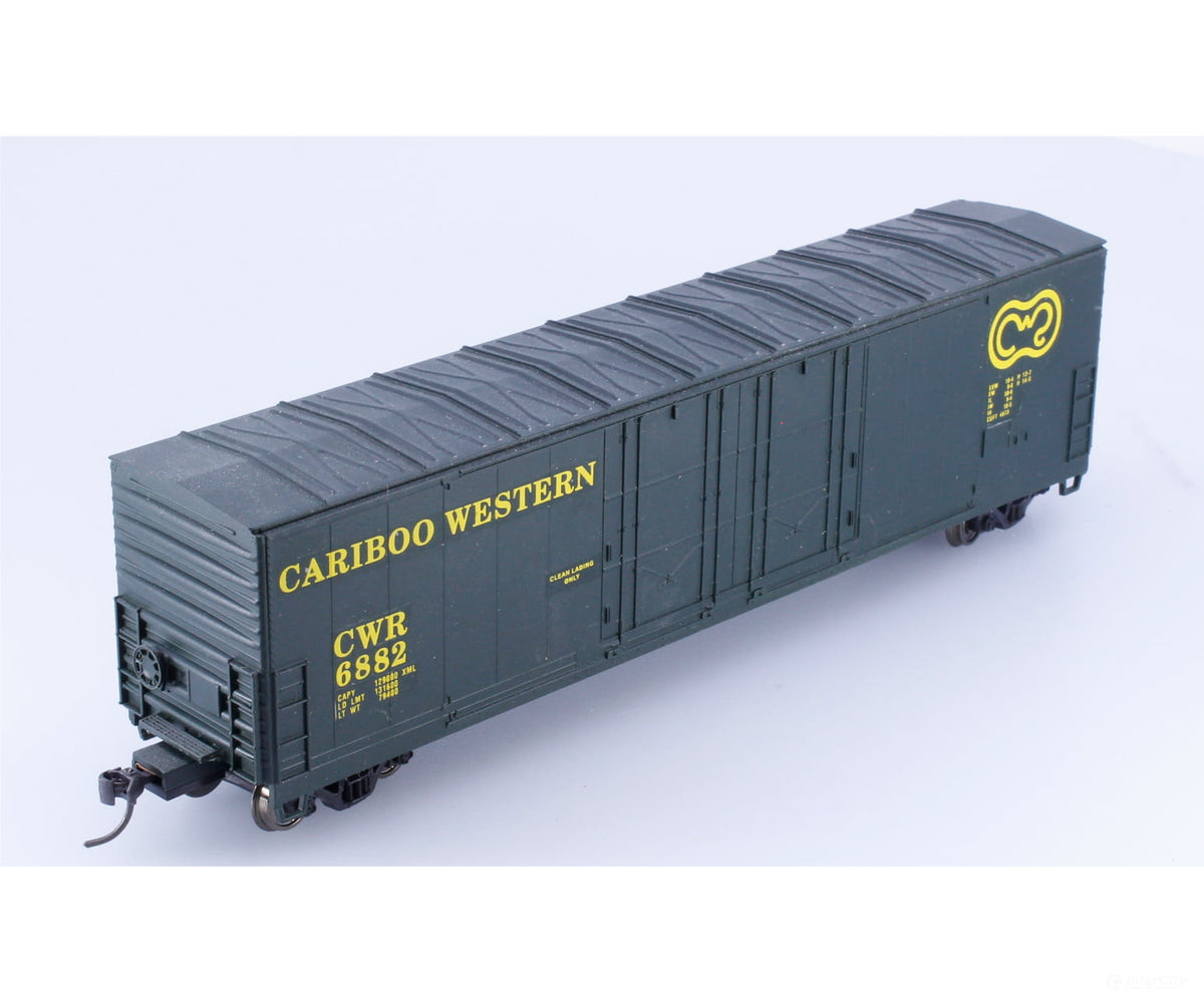 Atlas 1750 HO Evans DP Door Box Car Cariboo Western (CWR) 6882 - Freight Cars