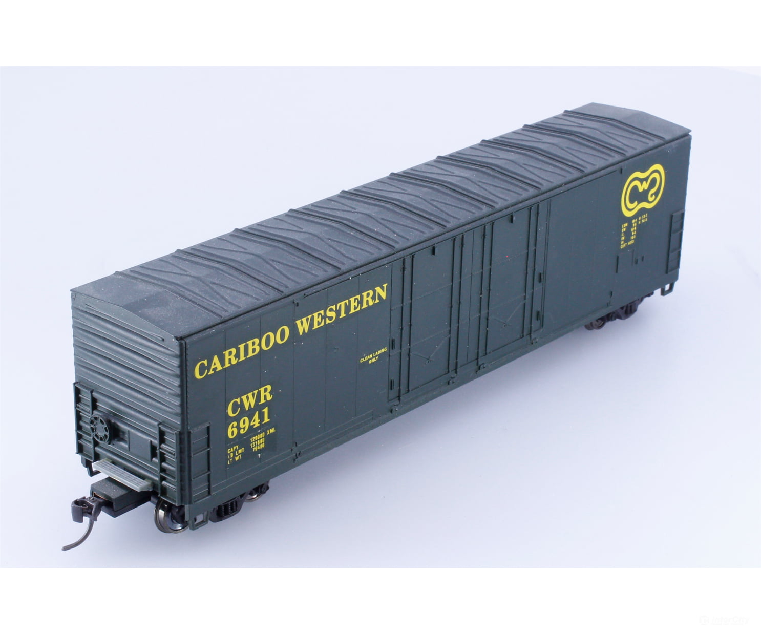 Atlas 1750 HO Evans DP Door Box Car Cariboo Western (CWR) 6941 - Freight Cars