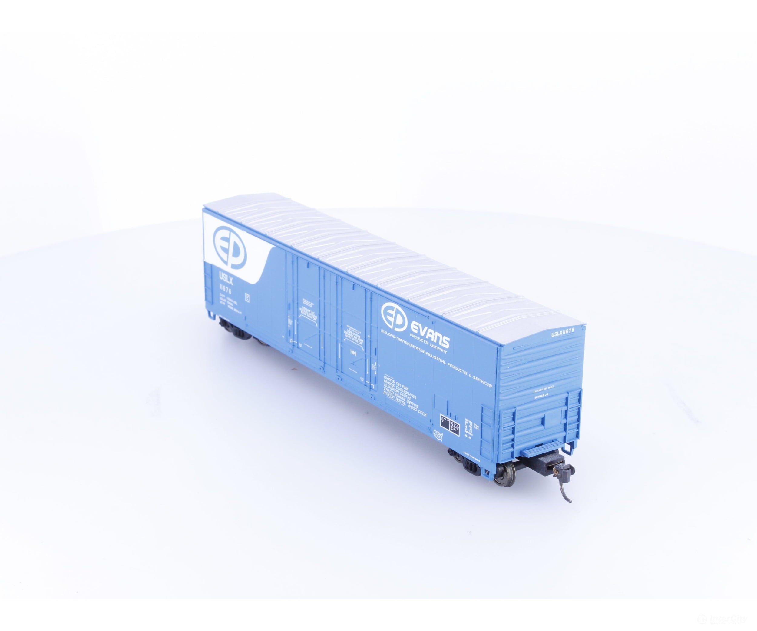 Atlas 1757-3 HO Evans Double Plug Door Box Car Evans Products (USLX) 11676 - Freight Cars