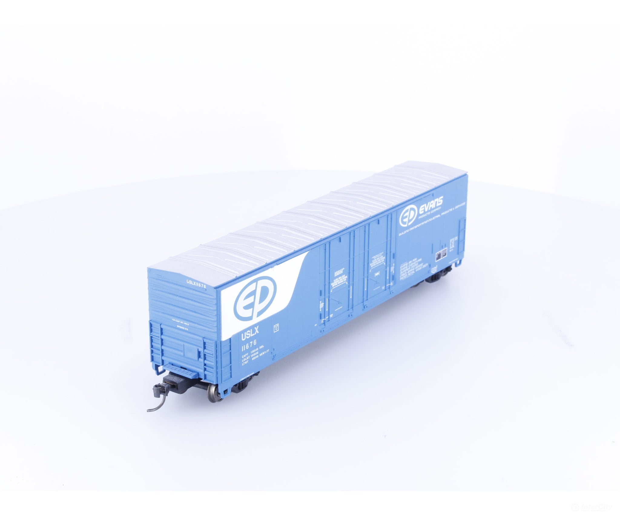 Atlas 1757-3 HO Evans Double Plug Door Box Car Evans Products (USLX) 11676 - Freight Cars