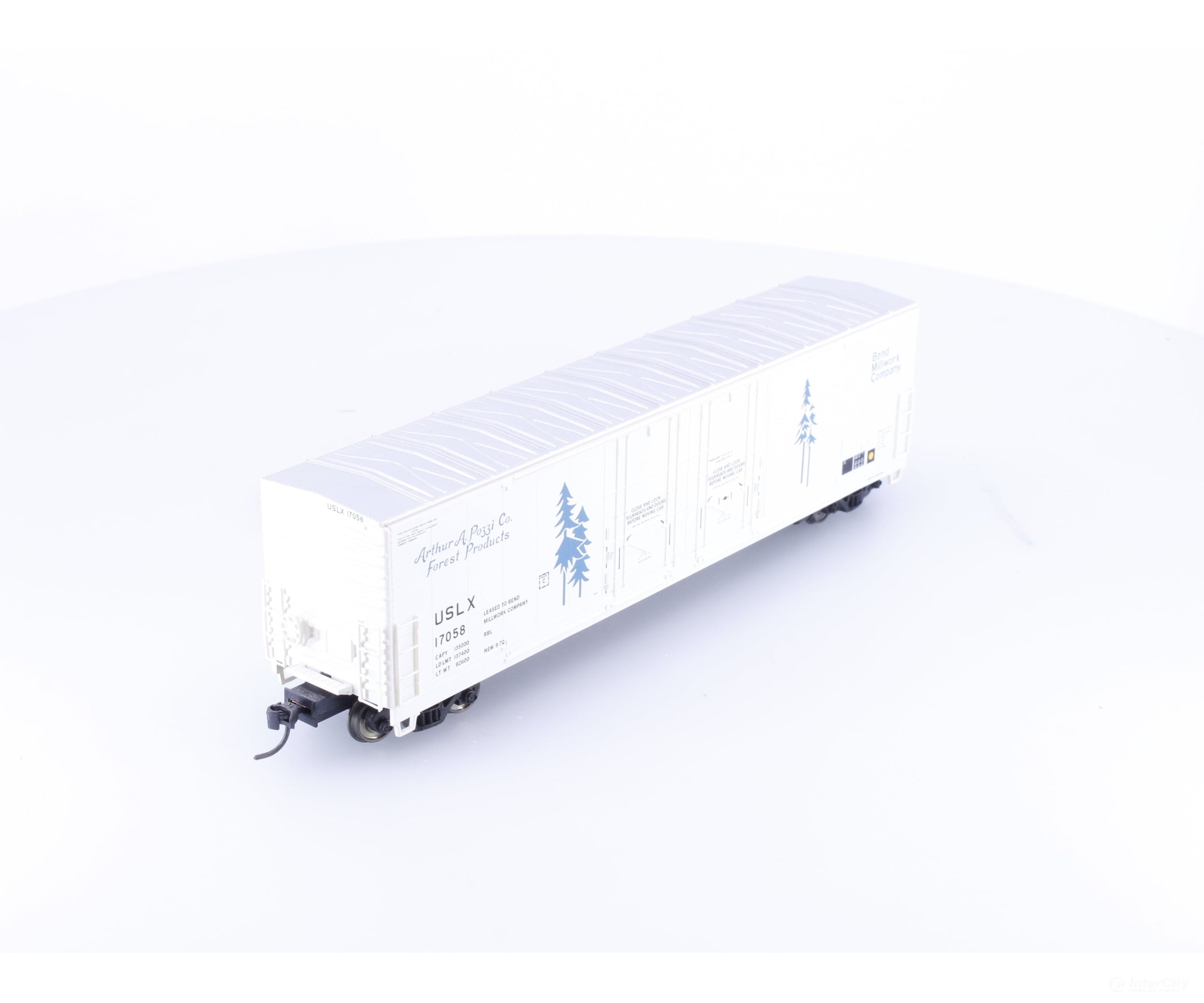 Atlas 1767-1 HO Evans Double Plug Door Boxcar Bend Millwork (USLX) 17058 - Freight Cars