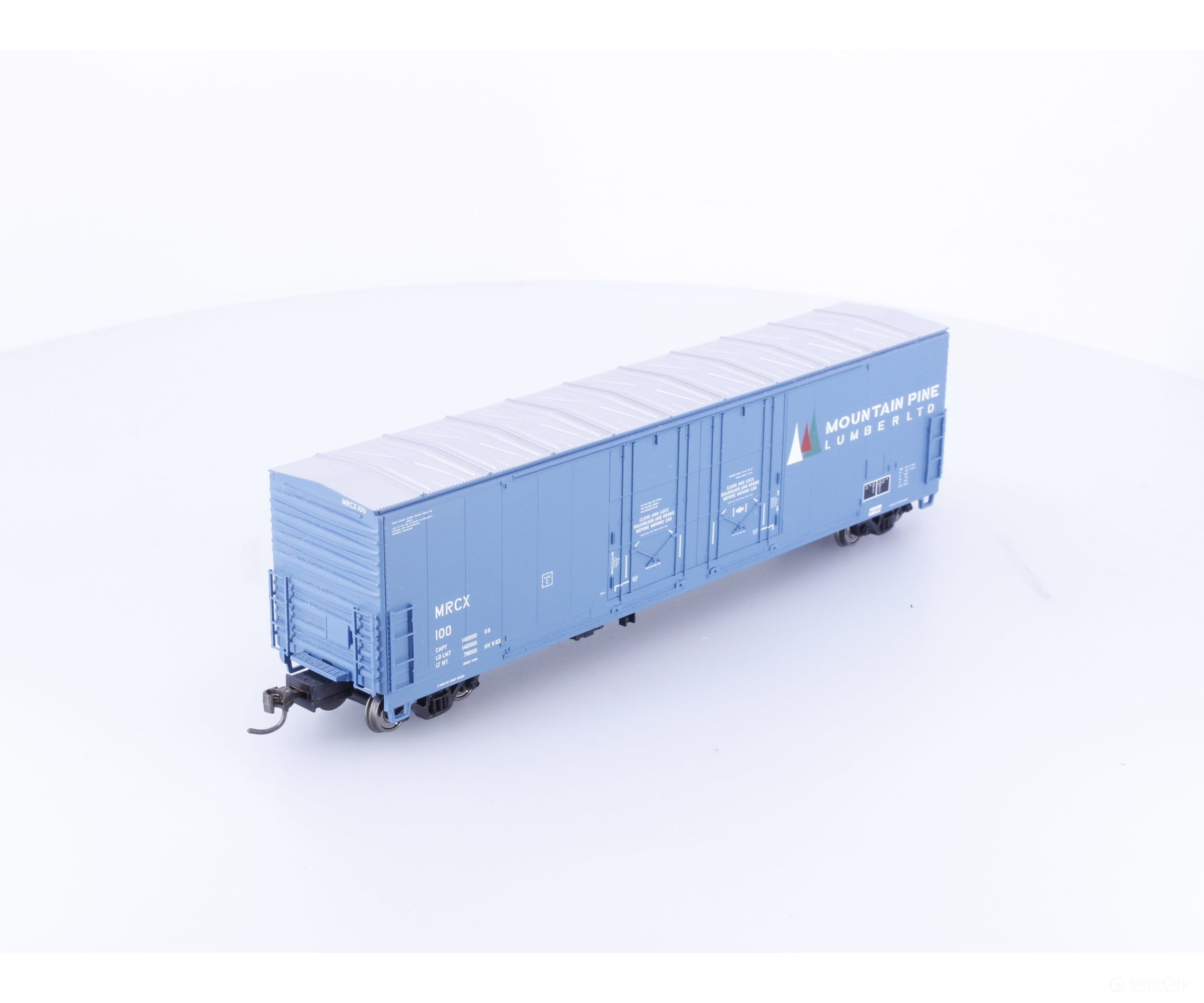 Atlas 1775-1 HO Evans Double Plug Door Boxcar Mountain Pine Lumber (MRCX) 100 - Freight Cars