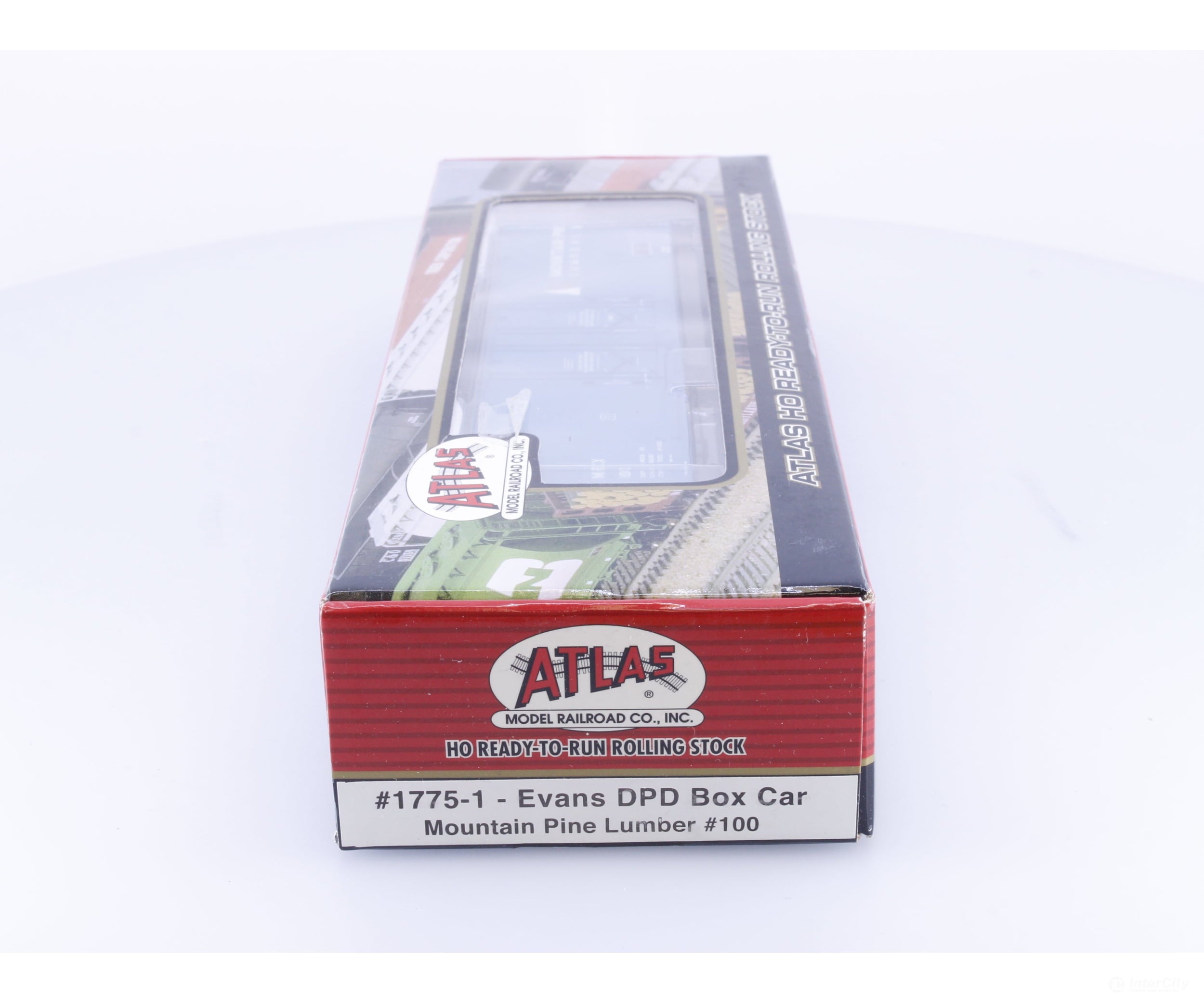 Atlas 1775-1 HO Evans Double Plug Door Boxcar Mountain Pine Lumber (MRCX) 100 (#1) - Freight Cars