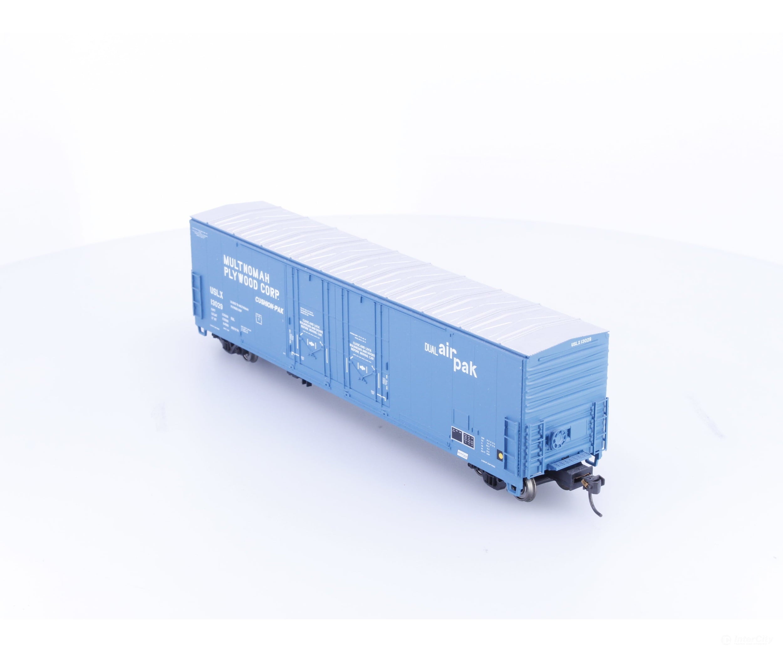 Atlas 1776-2 HO Evans Double Plug Door Box Car Multnomah Plywood (USLX) 13029 - Freight Cars