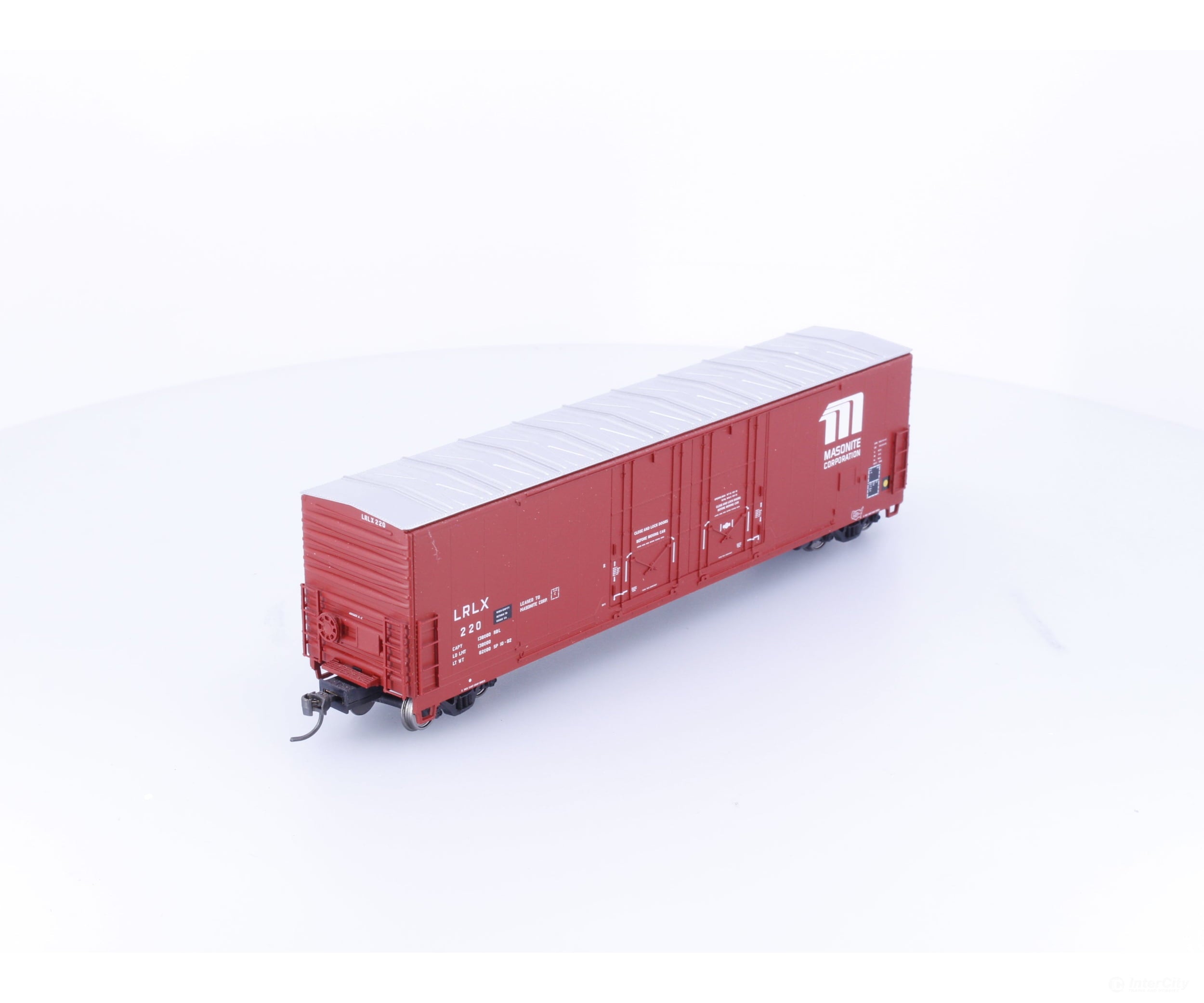 Atlas 1786-2 HO Evans 53’ Double Plug Door Box Car Masonite (LRLX) 220 - Freight Cars