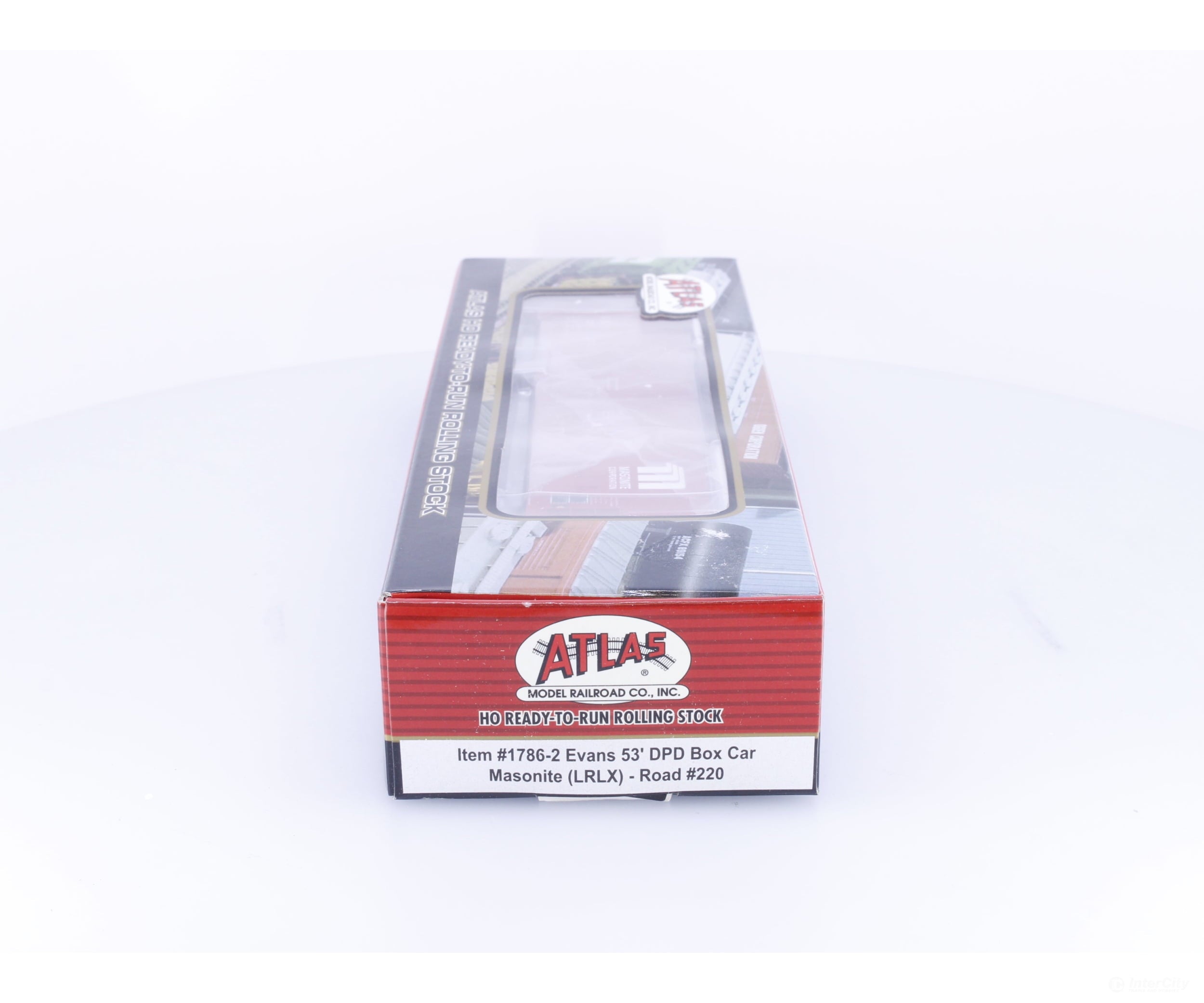 Atlas 1786-2 HO Evans 53’ Double Plug Door Box Car Masonite (LRLX) 220 - Freight Cars