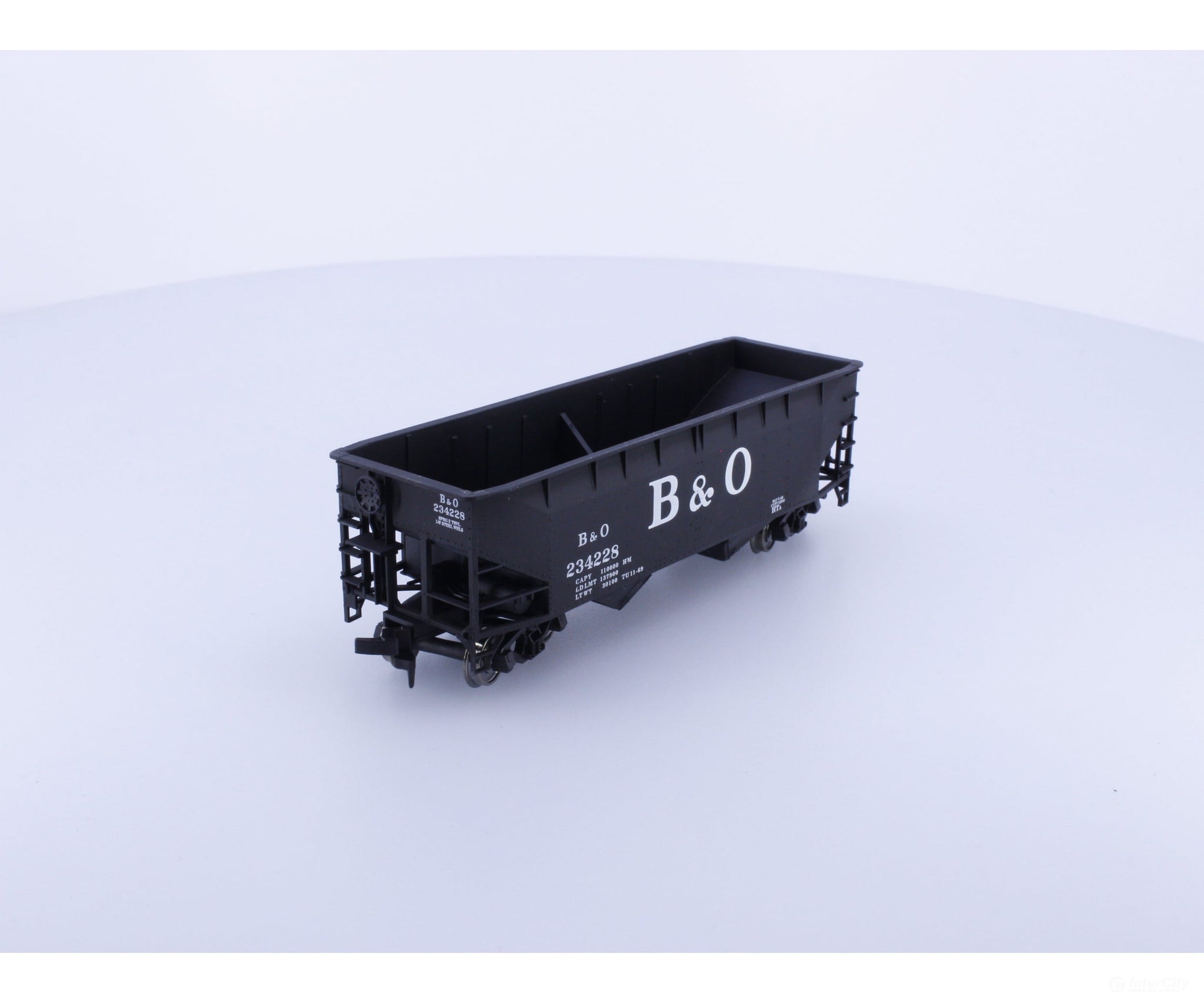 Atlas 1851 HO 2 Bay Offset Side Hopper Baltimore and Ohio (BO) 234228 Freight Cars