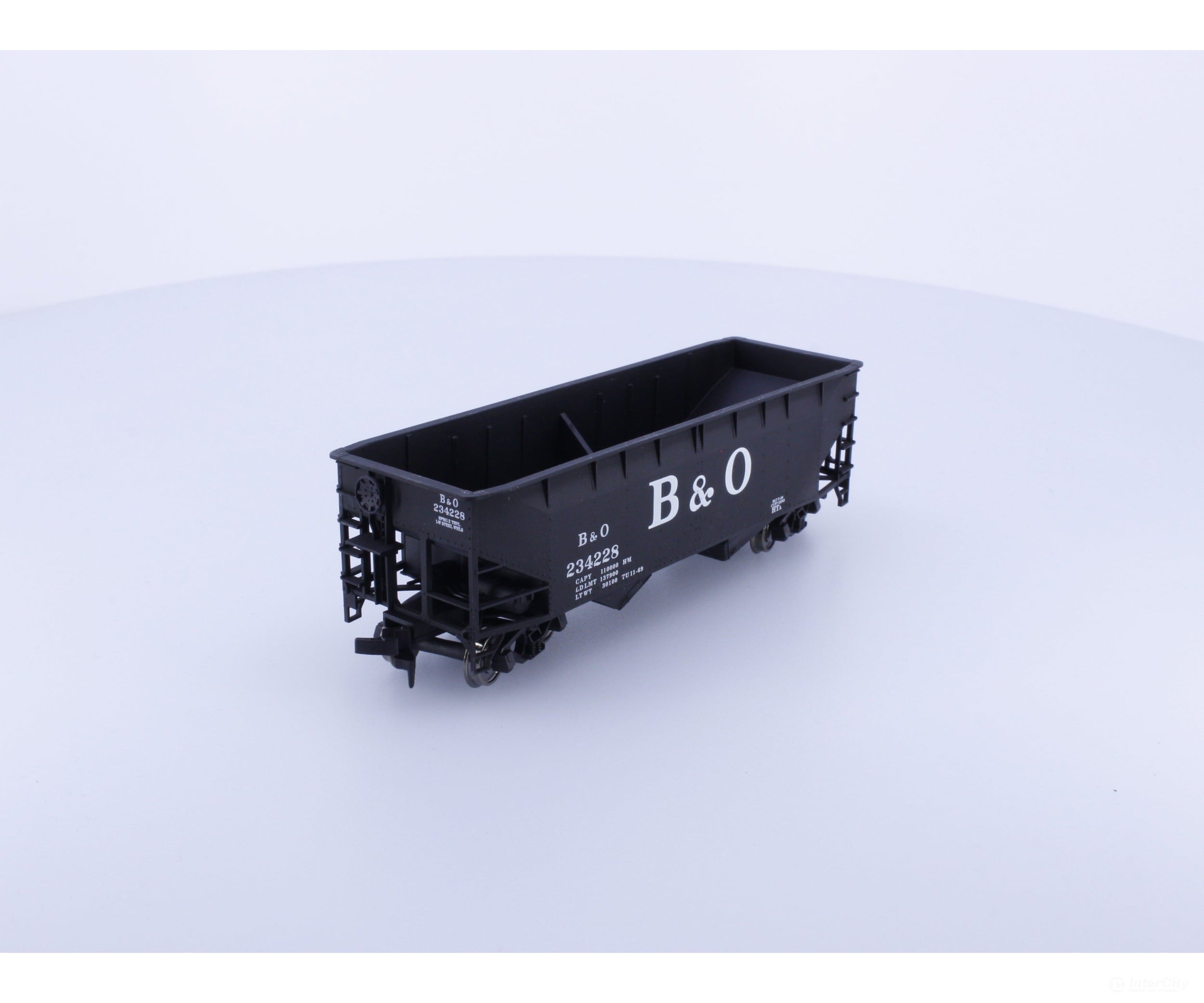 Atlas 1851 HO 2 Bay Offset Side Hopper Baltimore and Ohio (BO) 234228 Freight Cars