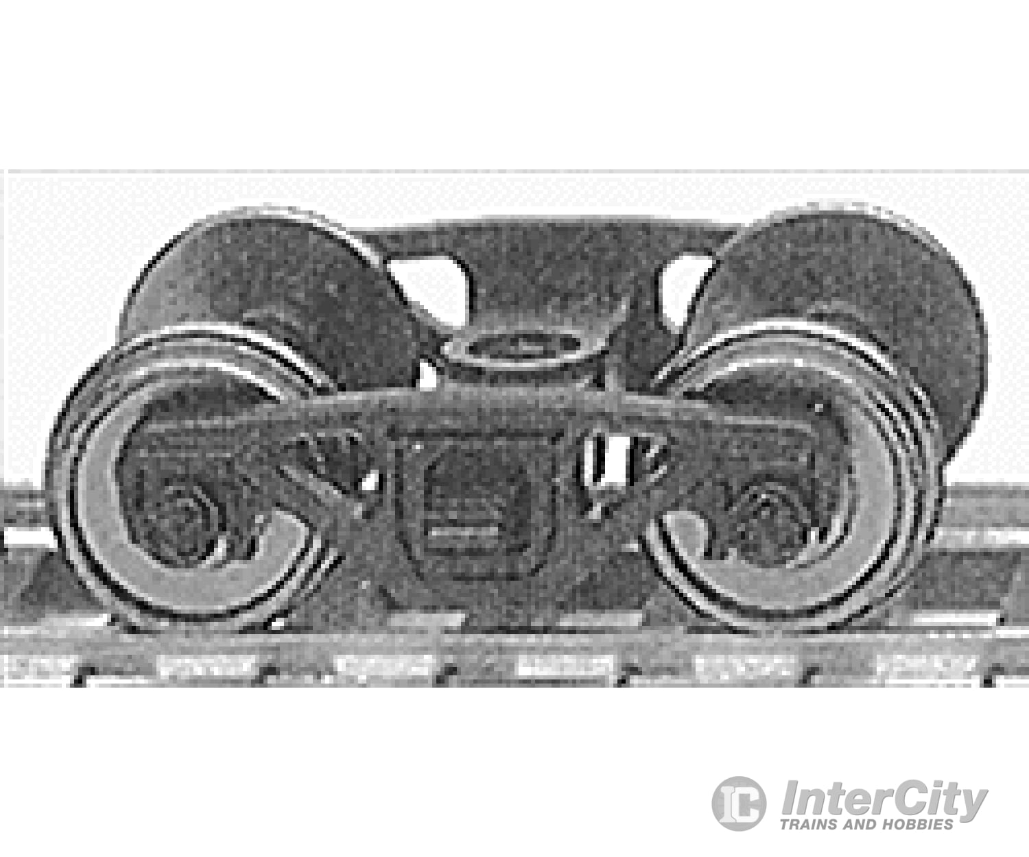 Atlas 190000 Freight Car Trucks -- Barber-Bettendorf Roller-Bearing Caboose Pkg(2) Couplers &