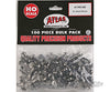 Atlas 190100 33 Metal Wheels -- For Cabooses Couplers & Trucks