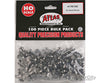 Atlas 190100 33 Metal Wheels -- For Cabooses Couplers & Trucks