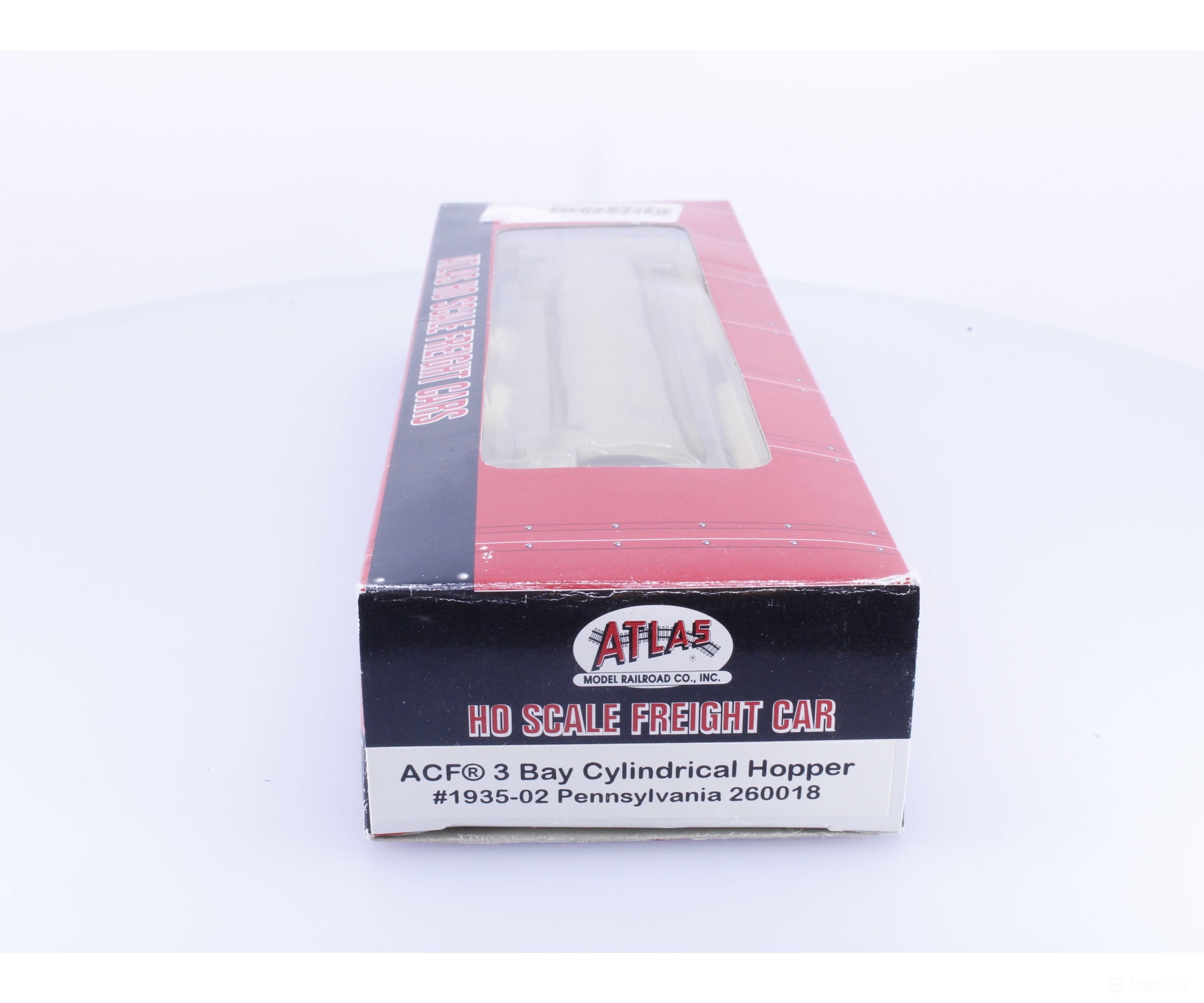 Atlas 1935-02 HO ACF 3 Bay Cylindrical Hopper Pennsylvania (PRR) 260018 - Freight Cars