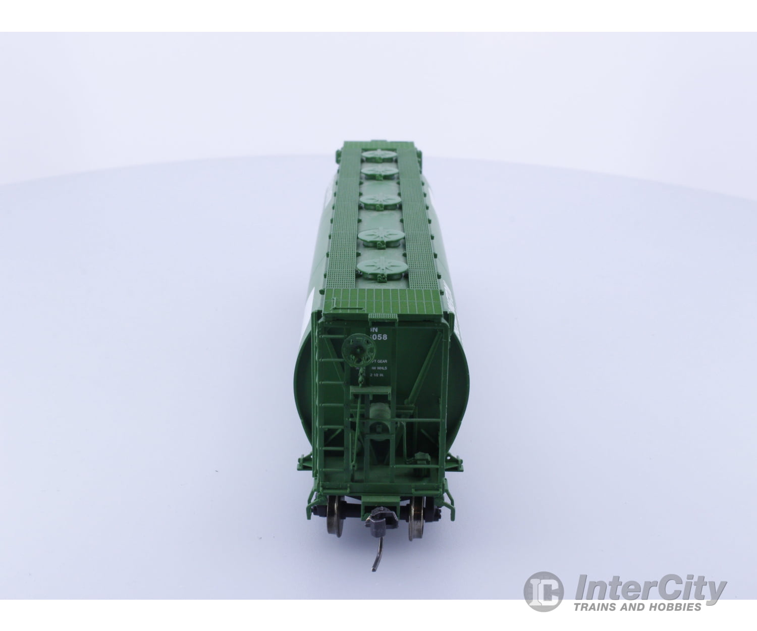 Atlas 1956-4 HO ACF 6 Bay Cylindrical Hopper Burlington Northern (BN) 443058 Freight Cars