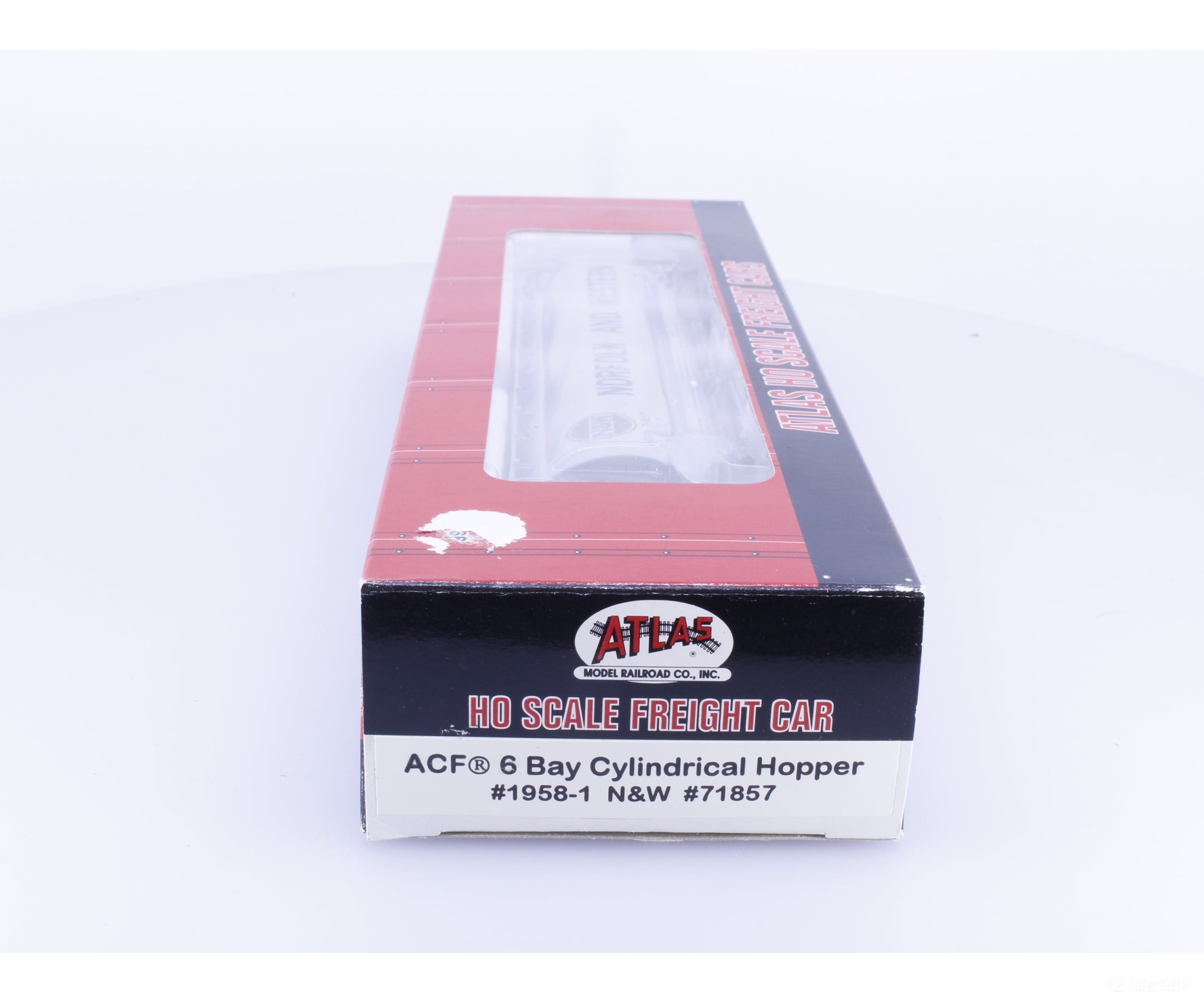 Atlas 1958-1 HO ACF 6 Bay Cylindrical Hopper Norfolk & Western (NW) 71857 - Freight Cars
