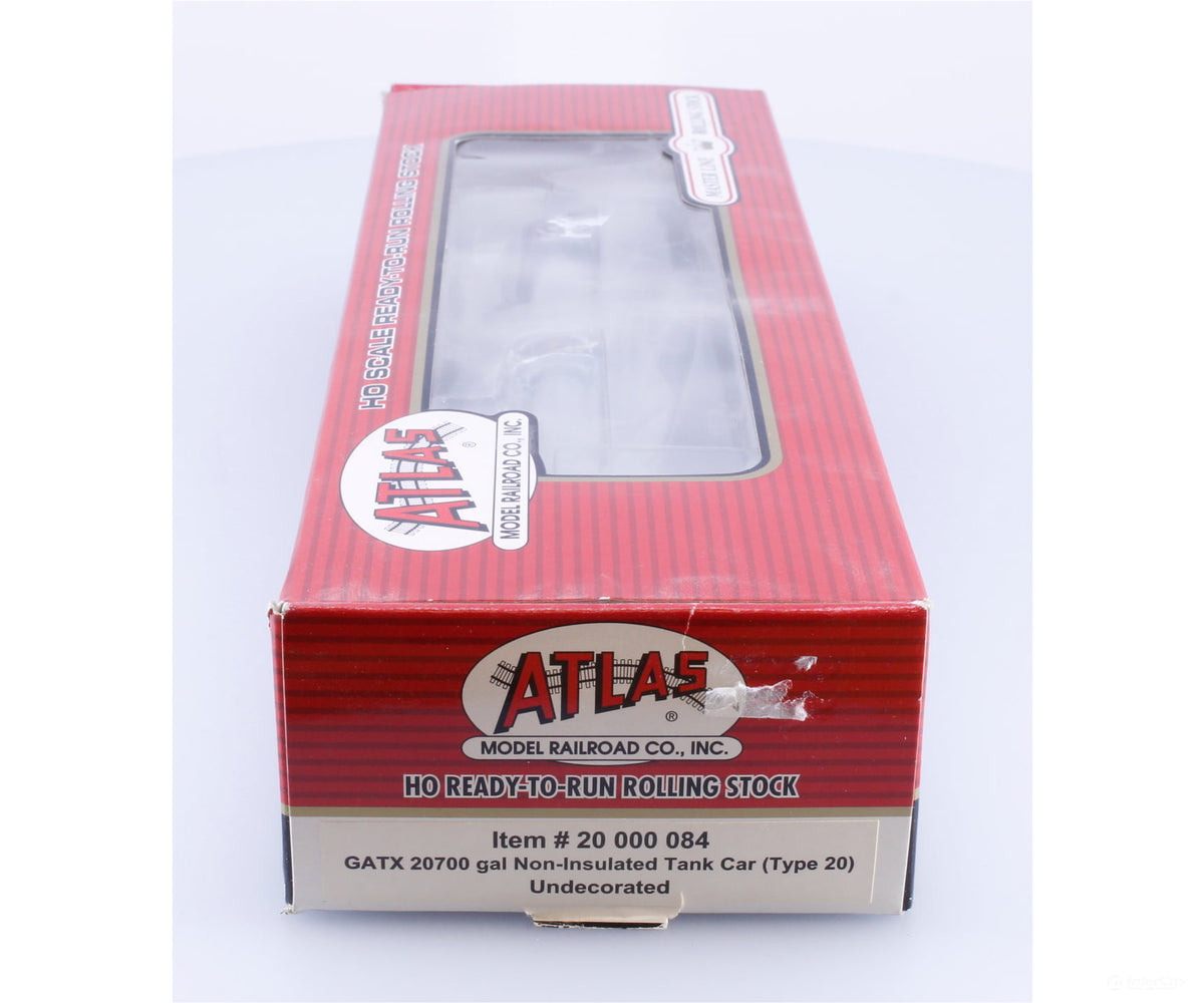 Atlas 20 000 084 HO 20,700 Gal. Tank Car Undecorated - Freight Cars