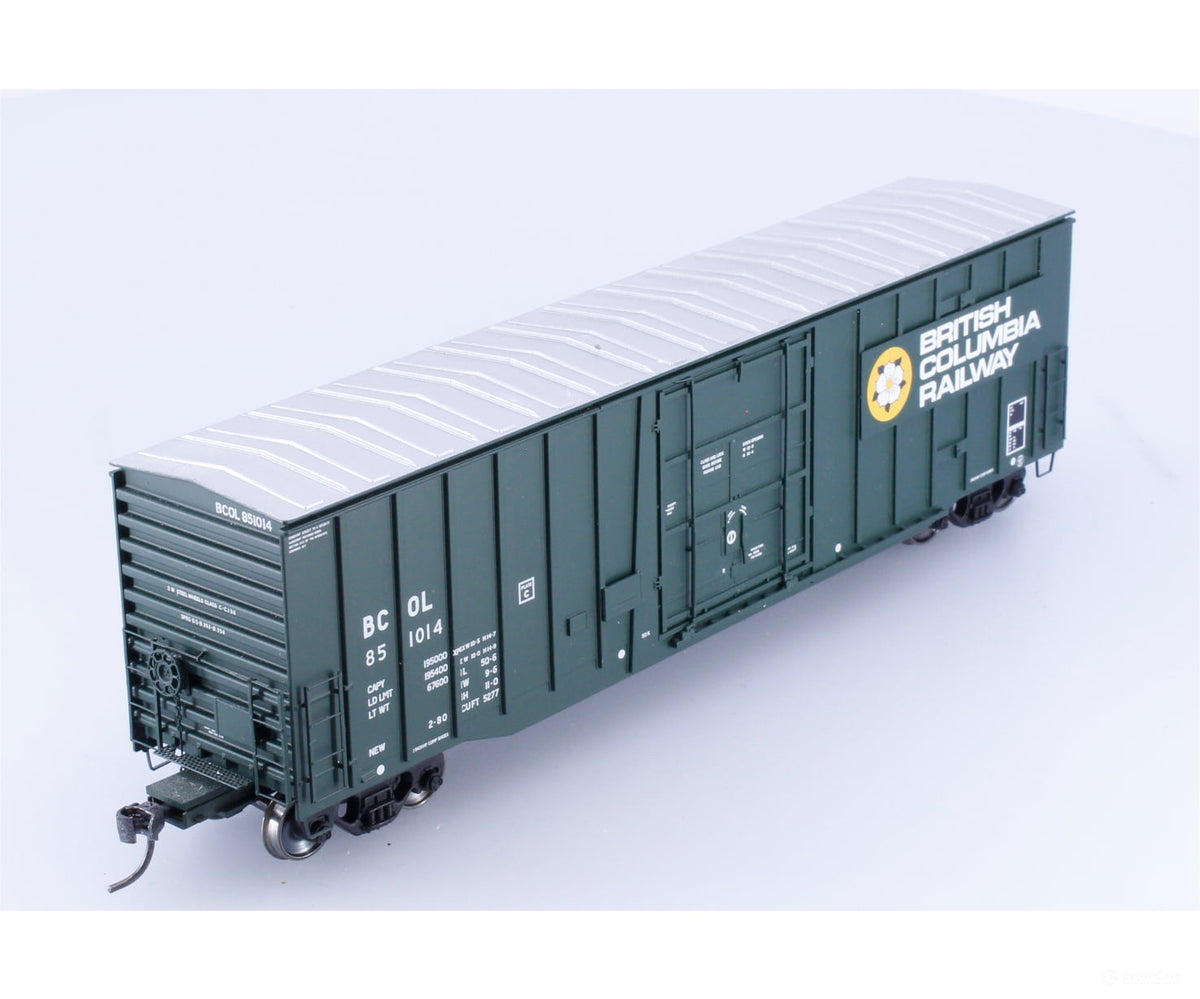Atlas 20 002 674 HO NSC 5277 PD Box Car British Columbia Railway (BCOL) 851014 - Freight Cars