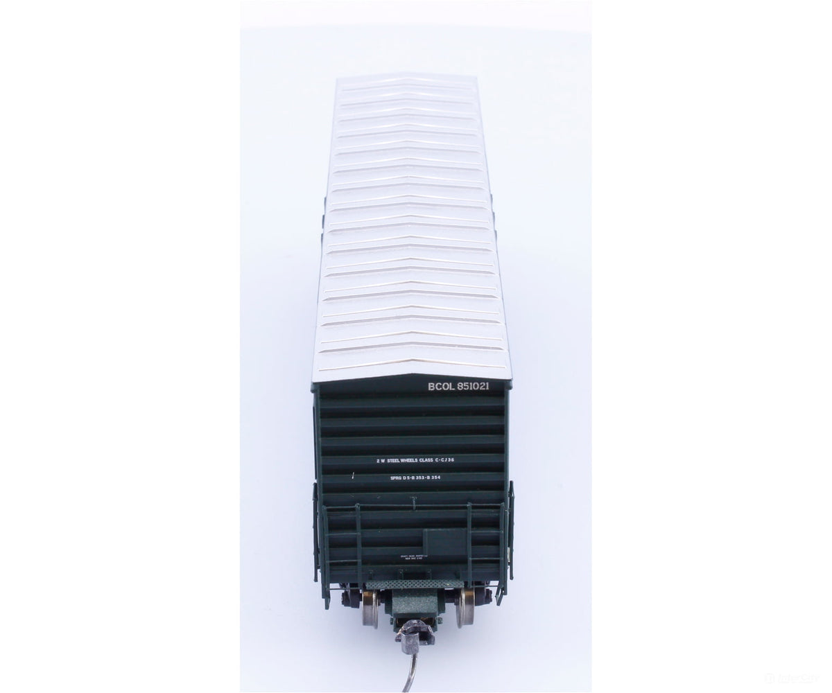 Atlas 20 002 676 HO 5277 Plug Door Box Car British Columbia Railway (BCOL) 851021 - Analog Throttles & Power