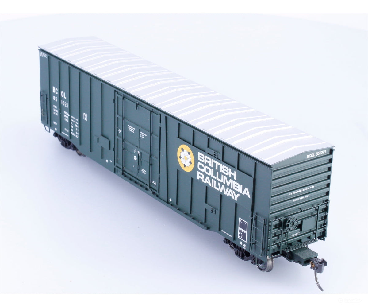 Atlas 20 002 676 HO 5277 Plug Door Box Car British Columbia Railway (BCOL) 851021 - Analog Throttles & Power