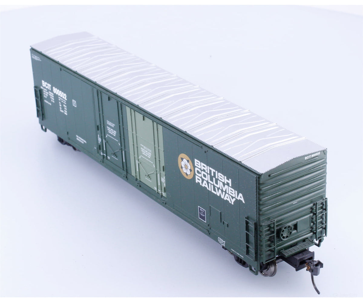 Atlas 20000104 HO Evans 53’ DPD Box Car BC Rail (BCOL) 800502 - Freight Cars