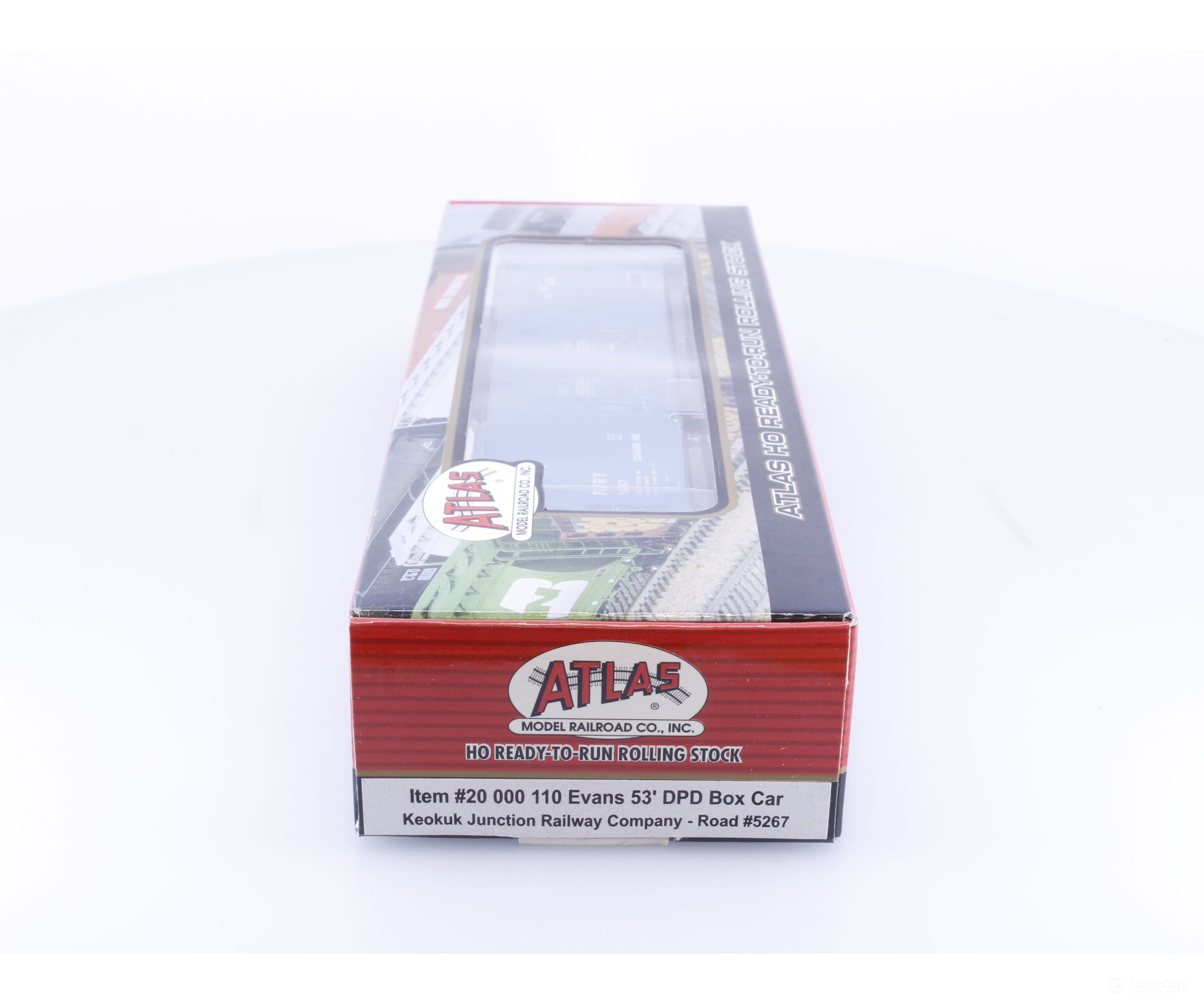 Atlas 20000110 HO Evans 53’ Double Plug Door Boxcar Keokuk Junction Railway (KJRY) 5267 - Freight Cars