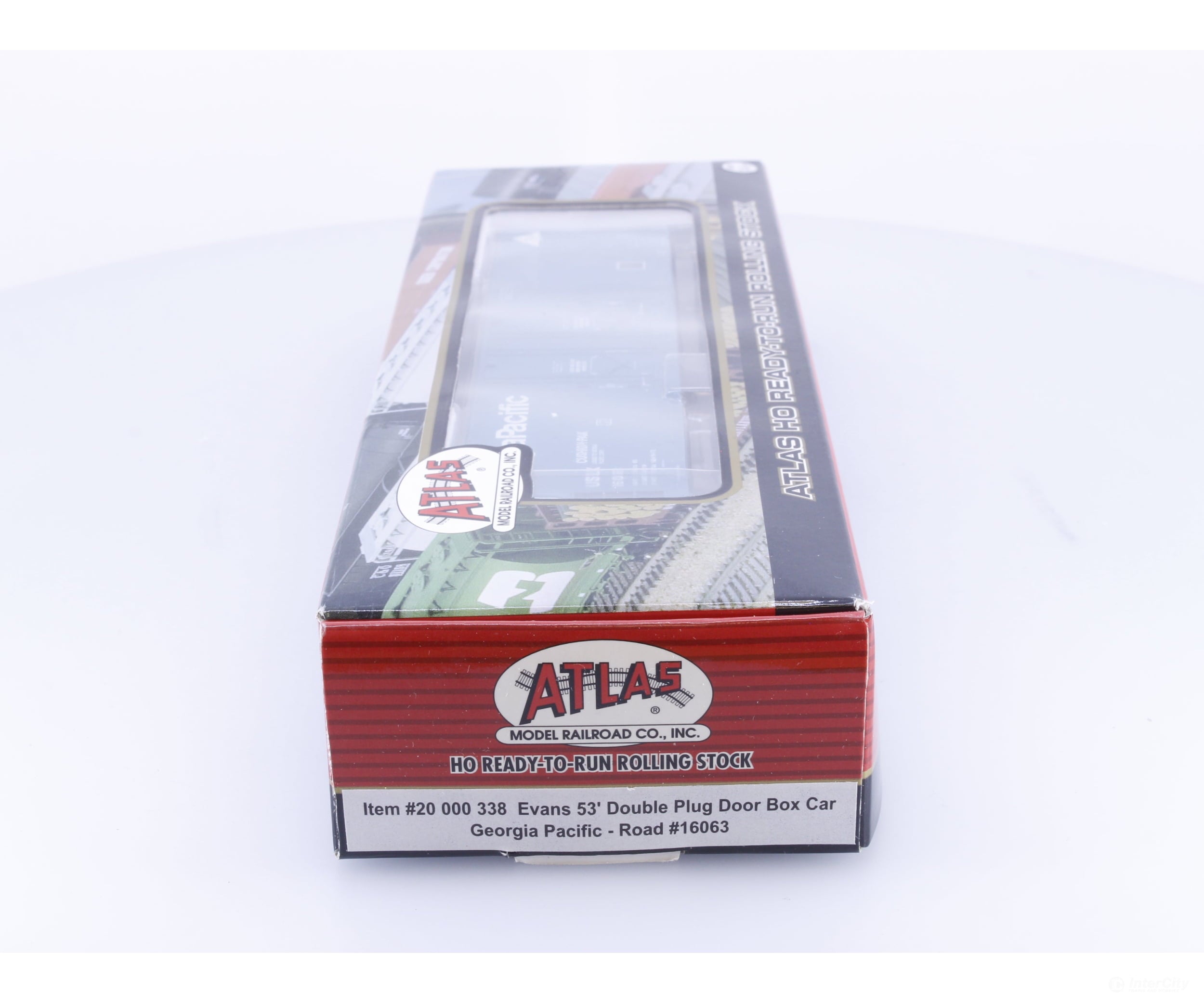Atlas 20000338 HO Evans 53’ Double Plug Door Boxcar Georgia Pacific (USLX) 16063 - Freight Cars