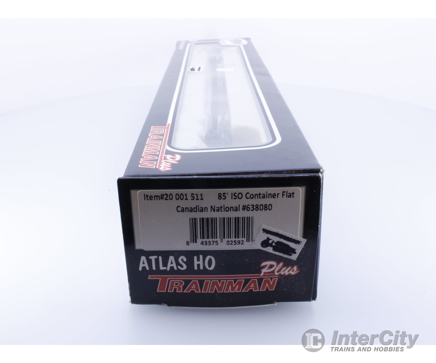 Atlas 20001511 HO 85’ ISO Container Flat Canadian National (CN) 638080 Freight Cars