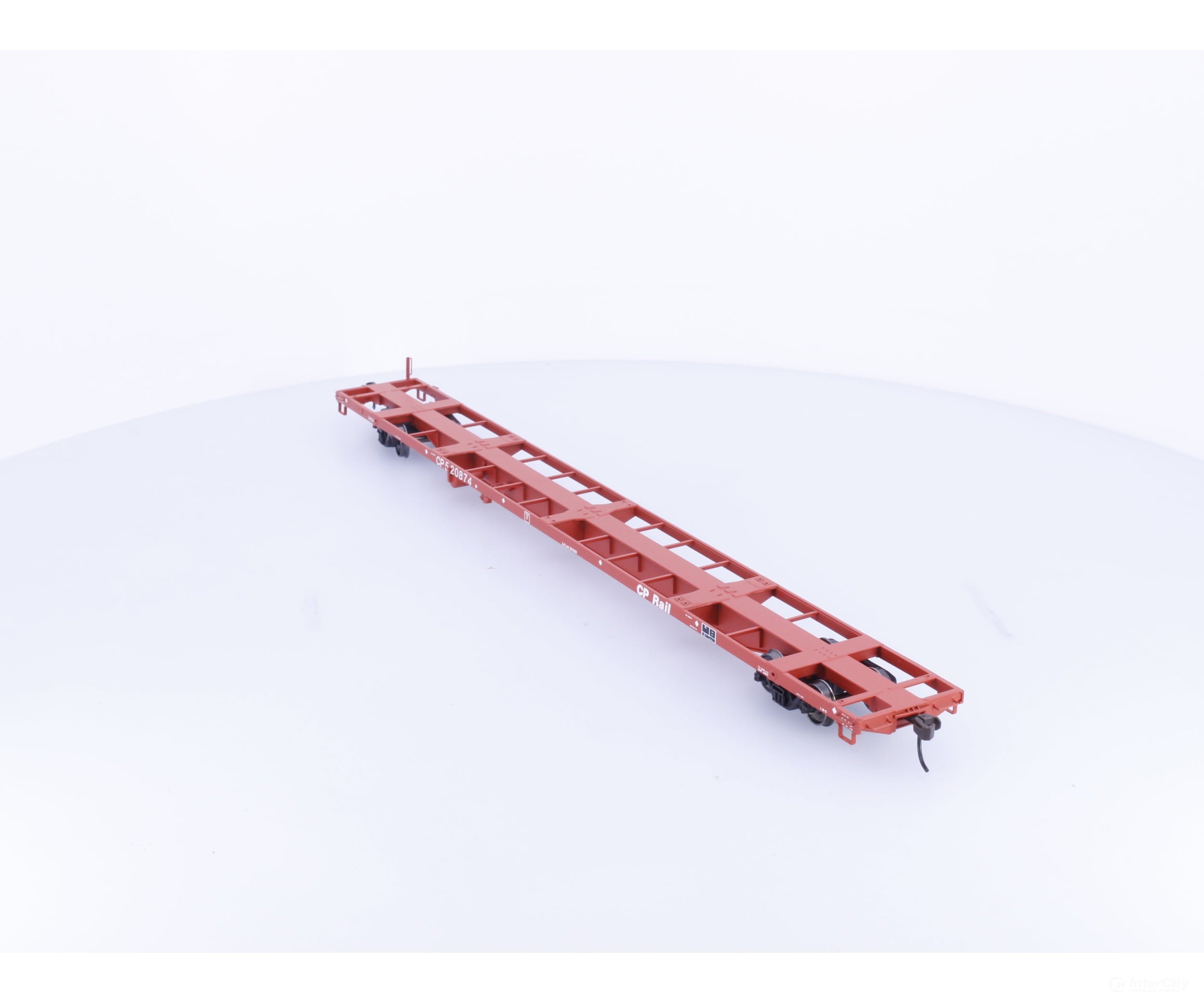 Atlas 20001514 HO 85’ ISO Container Flatcar #2 Canadian Pacific (CP) 520874 - Freight Cars
