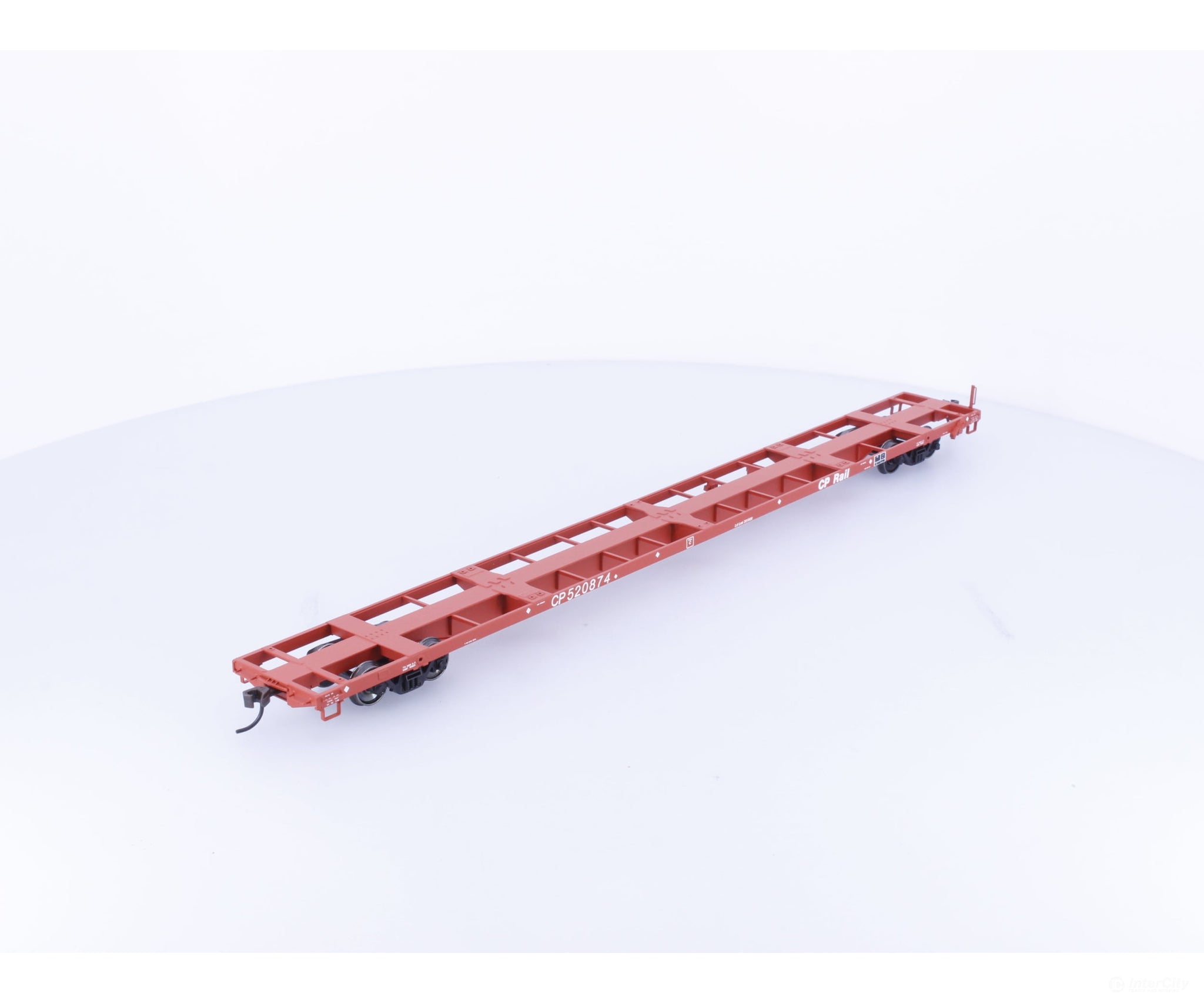 Atlas 20001514 HO 85’ ISO Container Flatcar #2 Canadian Pacific (CP) 520874 - Freight Cars