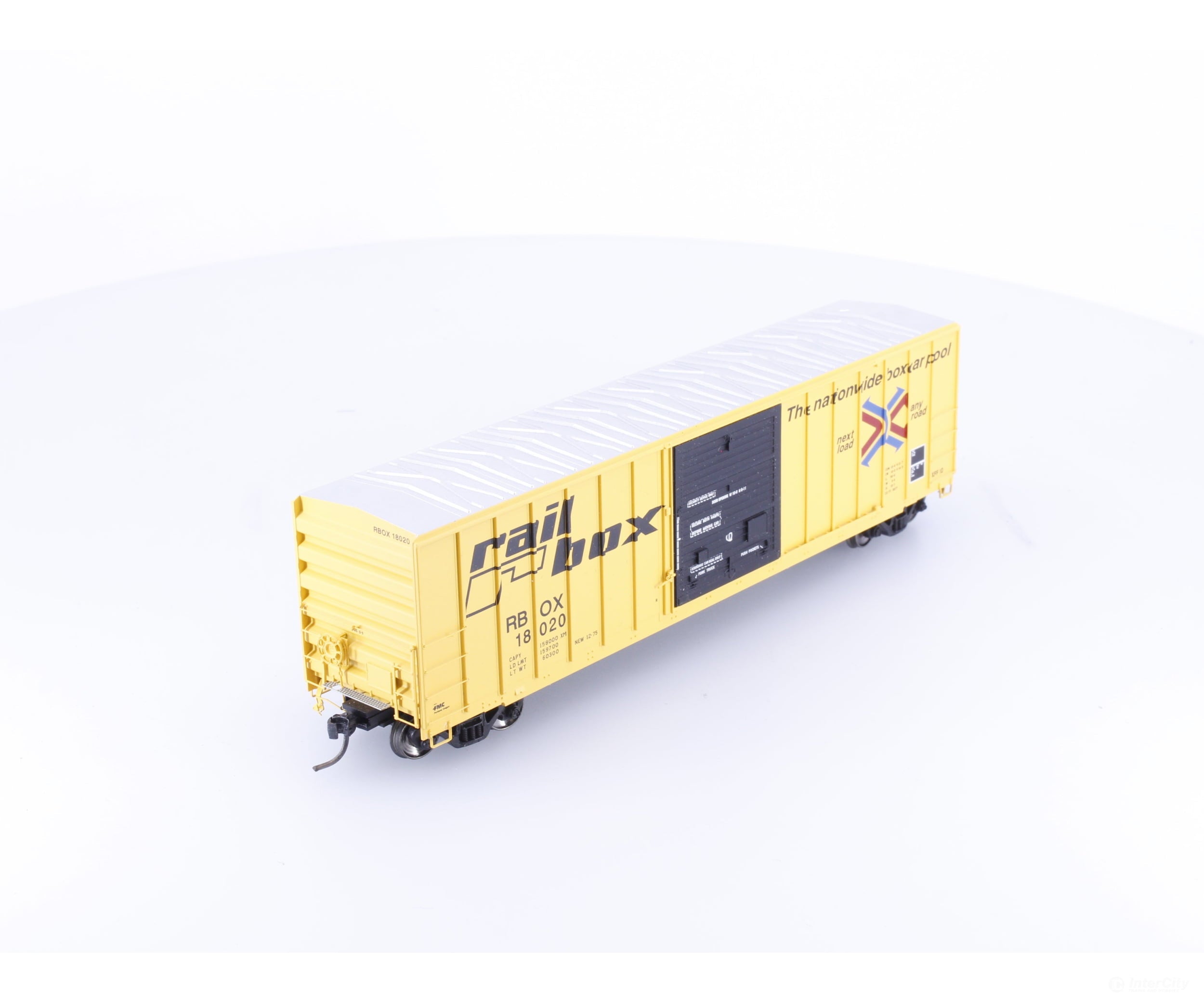 Atlas 20001558 HO FMC 5077 Single Door Boxcar Railbox (RBOX) 18020 - Freight Cars