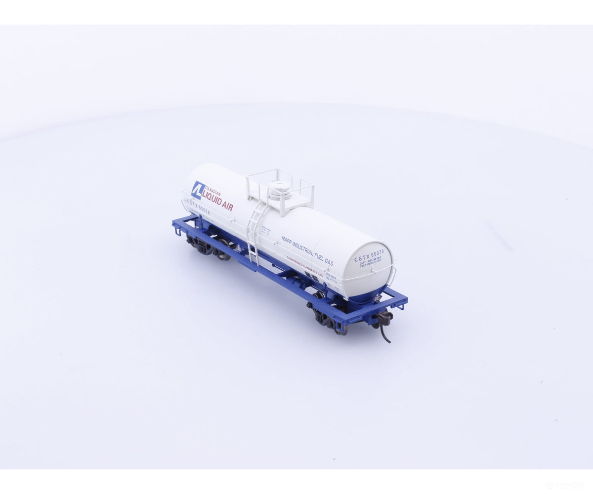 Atlas 20002644 HO 11000 Gallon Tank Car Canadian Liquid Air Canadian General Transit (CGLX/CGTX) 55078 - Freight Cars