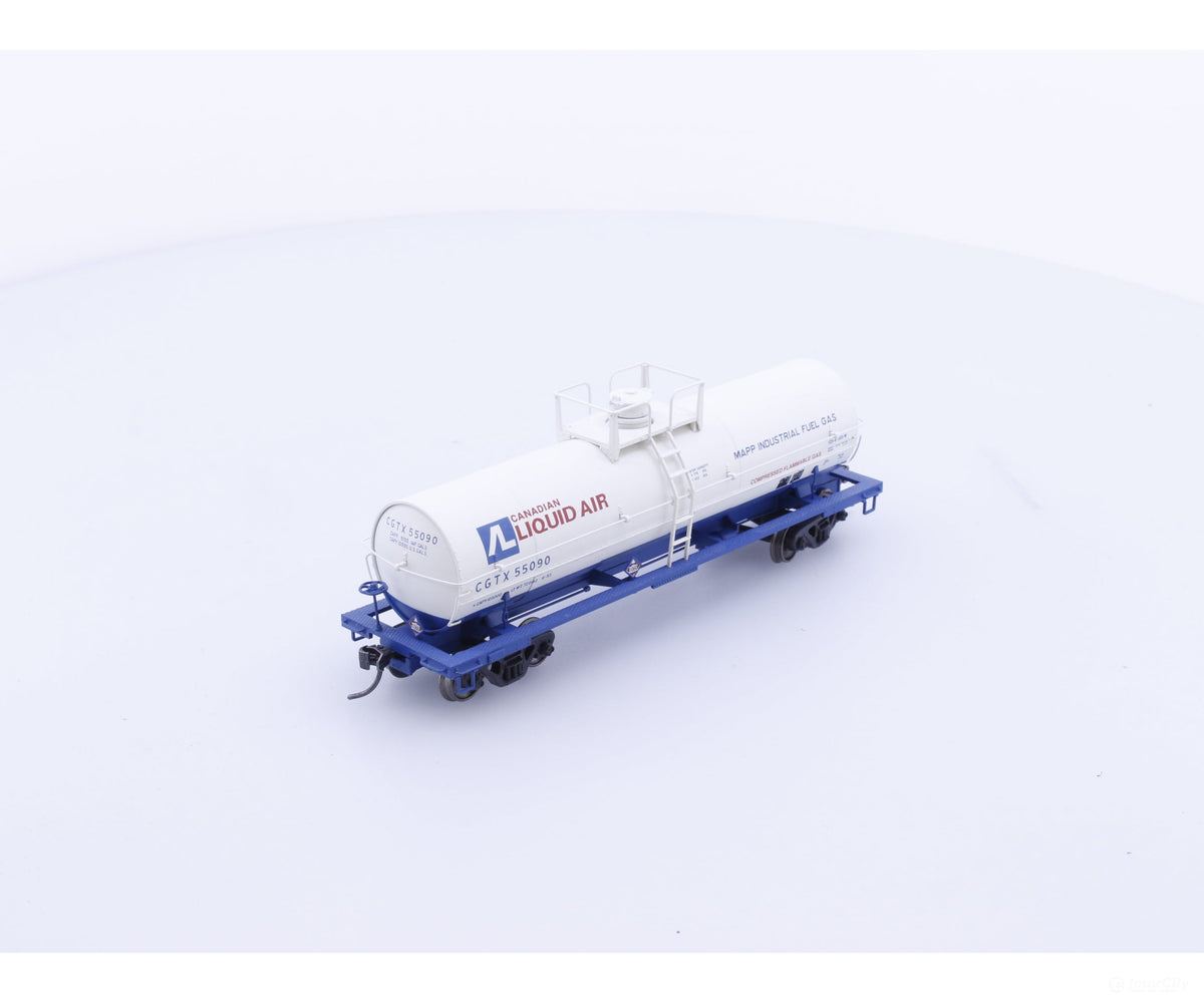 Atlas 20002645 HO 11000 Gallon Tank Car Canadian Liquid Air Canadian General Transit (CGLX/CGTX) 55090 - Freight Cars