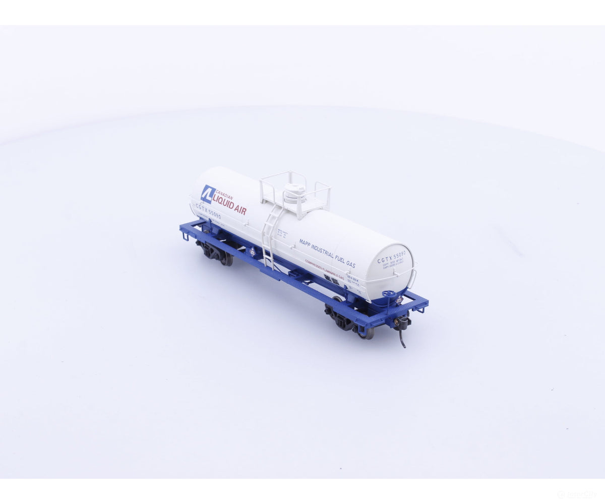 Atlas 20002645 HO 11000 Gallon Tank Car Canadian Liquid Air Canadian General Transit (CGLX/CGTX) 55090 - Freight Cars