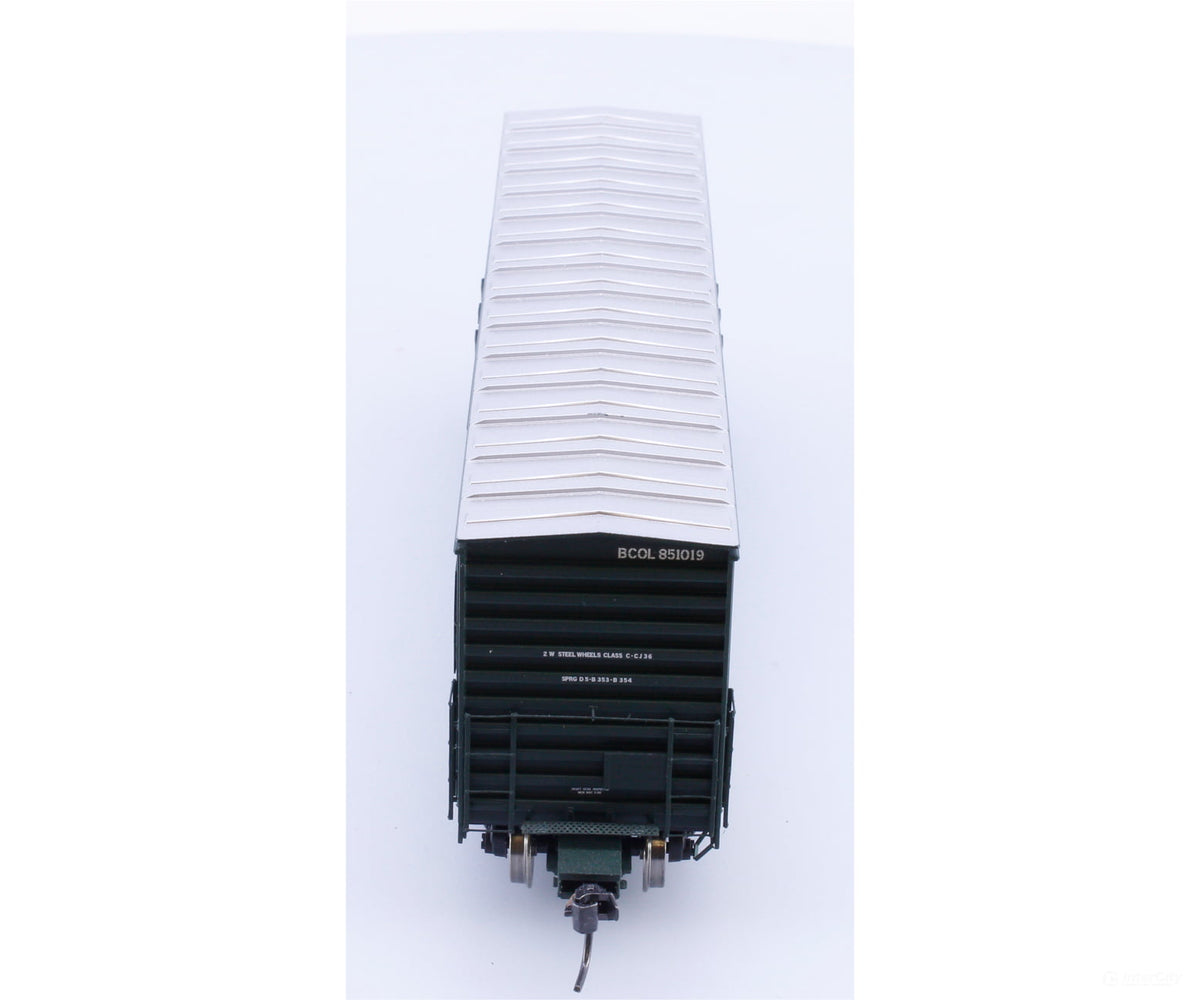 Atlas 20002675 HO NSC 5277 PD Box Car BC Rail (BCOL) 851019 - Analog Throttles & Power