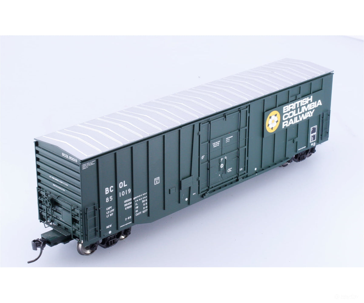 Atlas 20002675 HO NSC 5277 PD Box Car BC Rail (BCOL) 851019 - Analog Throttles & Power