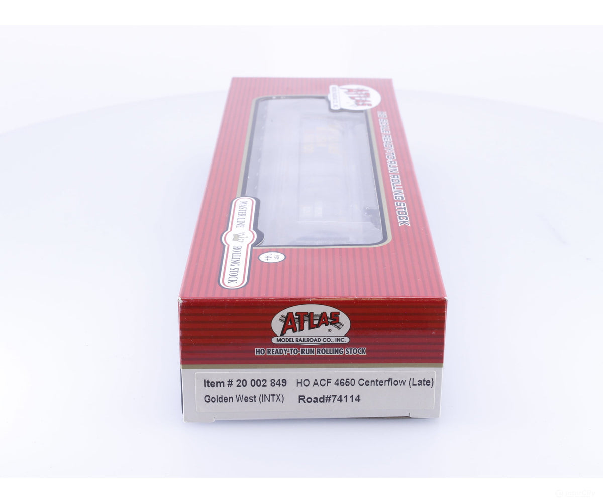Atlas 20002849 HO ACF 4650 Centerflow Golden West Service Weathered INTX 74114 - Freight Cars