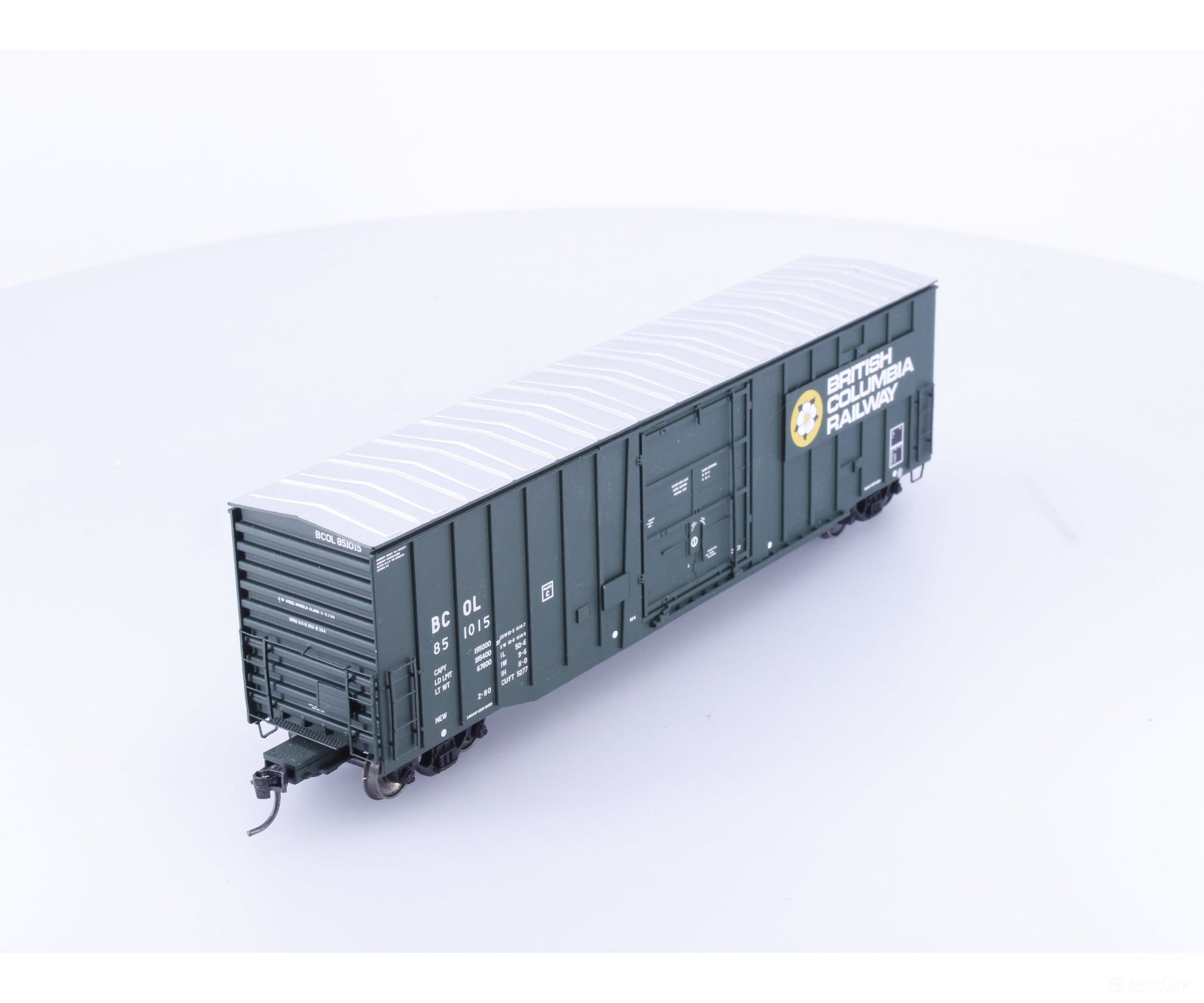 Atlas 20002900 HO NSC 5277 Plug Door Boxcar BC Rail (BCOL) 851015 - Freight Cars