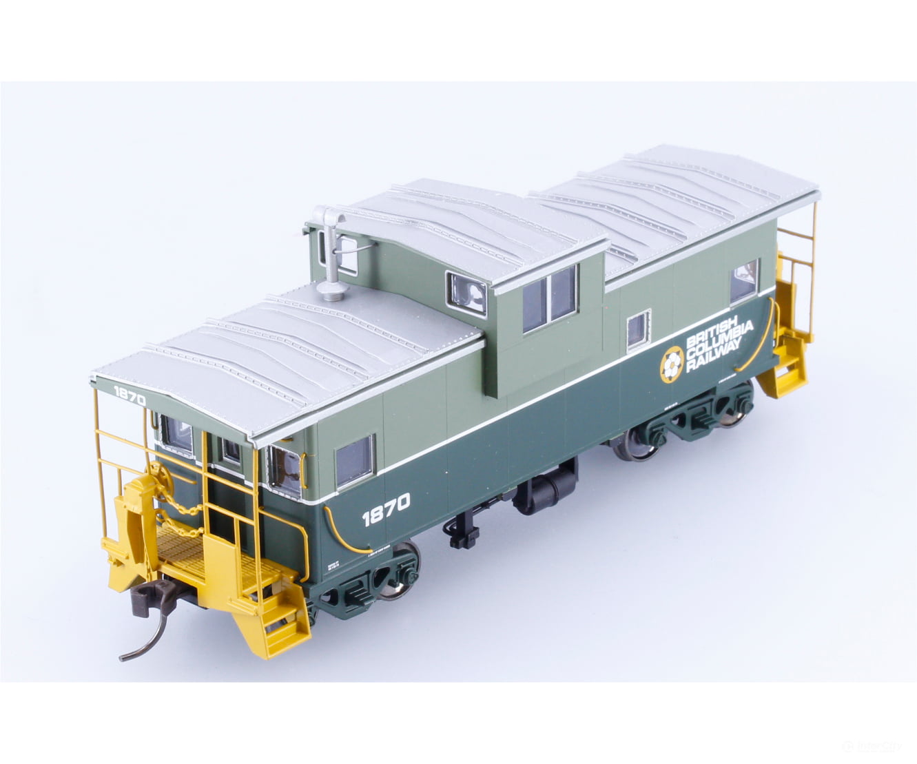 Atlas 20005019 HO Extended Vision Caboose BC Rail (BCOL) 1870 - Freight Cars
