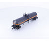Atlas 20005617 HO ACF 17,360 Gallon Tank Car ACFX Black with Orange Stripe American Car and Foundry (ACF/ACFX) 77347