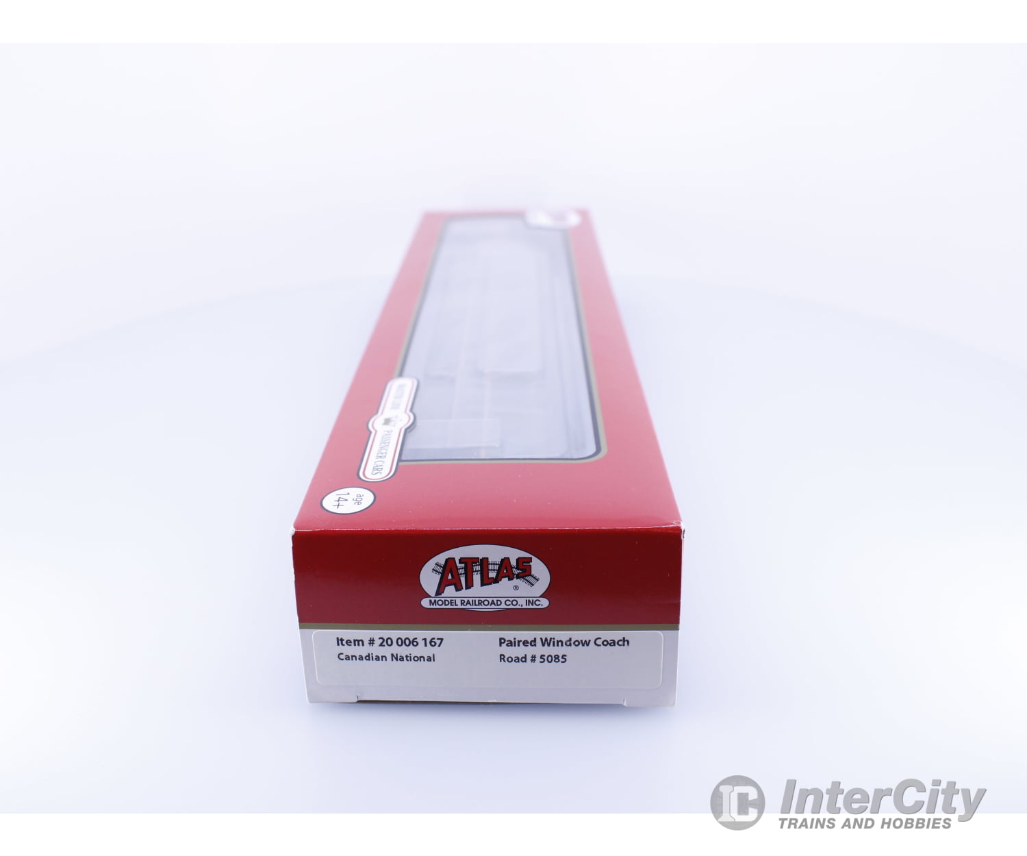 Atlas 20006167 HO Paired Window Coach Canadian National (CN) 5085 Passenger Cars