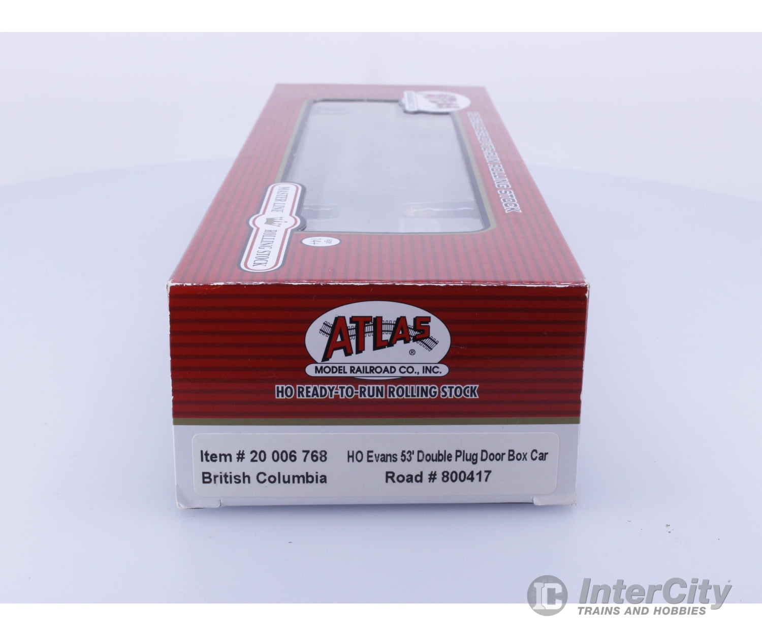 Atlas 20006768 HO Evans 53’ DPD Box Car BC Rail (BCOL) 800417 Freight Cars