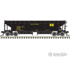 Atlas 20006795 70-Ton Hart Ballast Car - Ready To Run Master(R) -- Conway Scenic Railway 3810 (Black