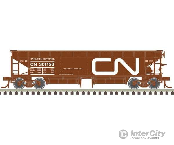 Atlas 20006810 70-Ton Hart Ballast Car 3-Pack - Ready To Run Master(R) -- Canadian National 301218