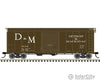 Atlas 20006815 40 Postwar Boxcar With 8 Door - Ready To Run Master(R) -- Detroit And Mackinac 3113