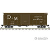 Atlas 20006816 40 Postwar Boxcar With 8 Door - Ready To Run Master(R) -- Detroit And Mackinac 3115