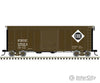 Atlas 20006820 40 Postwar Boxcar With 8 Door - Ready To Run Master(R) -- Erie 87243 (Boxcar Red