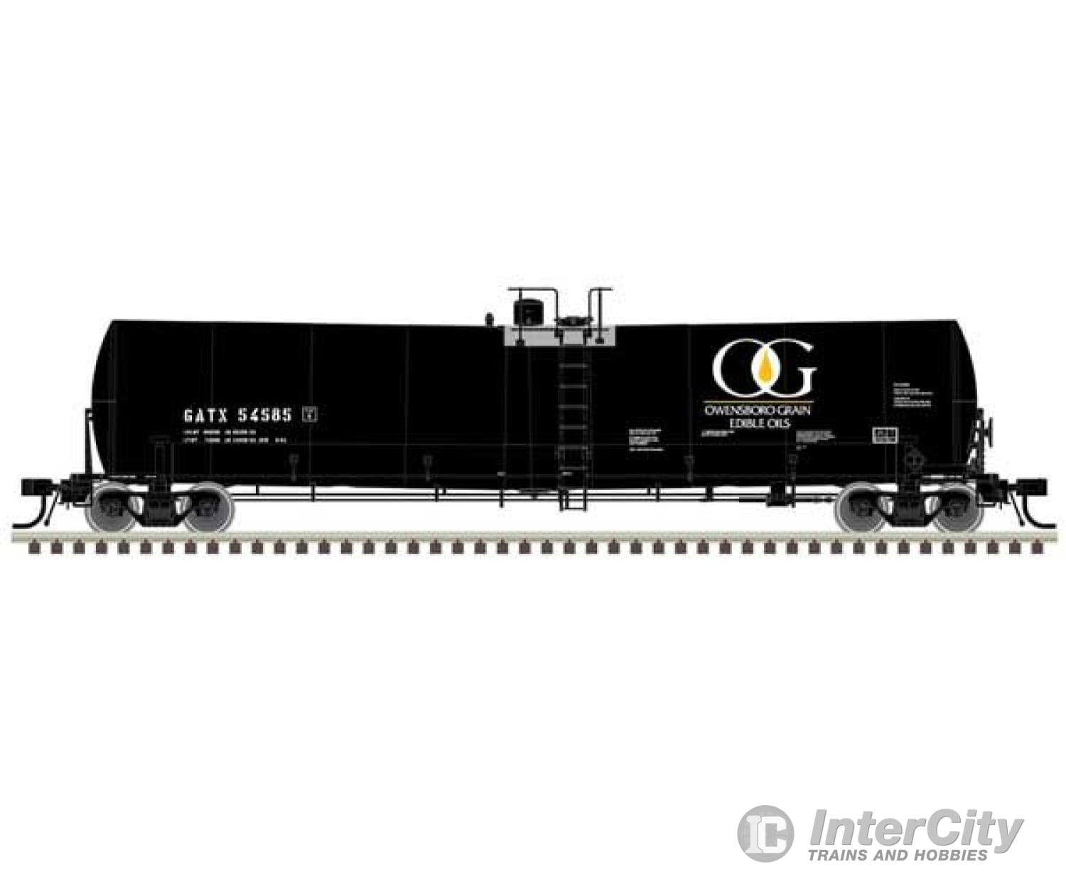 Atlas 20006887 Trinity 25 500-Gallon Tank Car - Ready To Run Master(R) -- Owensboro Grain Gatx