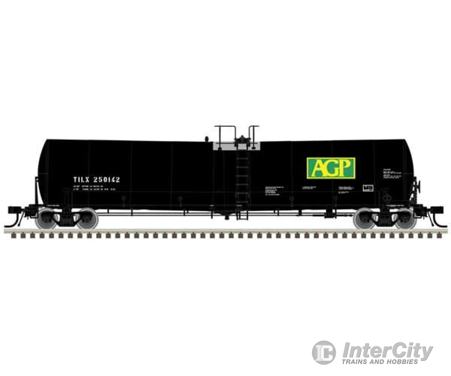 Atlas 20006890 Trinity 25 500-Gallon Tank Car - Ready To Run Master(R) -- Agp Tilx #250123 (Black