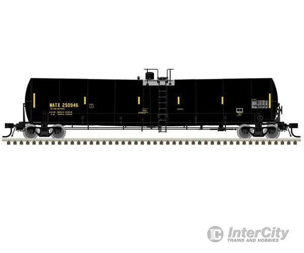 Atlas 20006900 Trinity 25 500-Gallon Tank Car - Ready To Run Master(R) -- Natx #250946 (Black Yellow