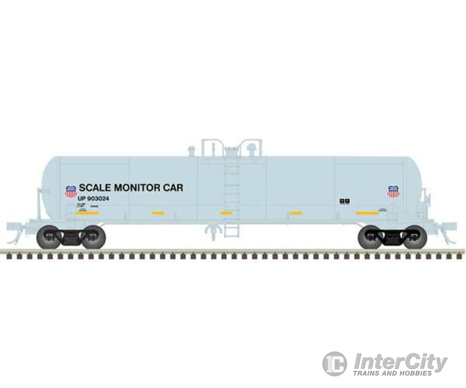 Atlas 20006978 Gatx 20 700-Gallon Tank Car - Ready To Run Master(R) -- Union Pacific #903024 (Blue