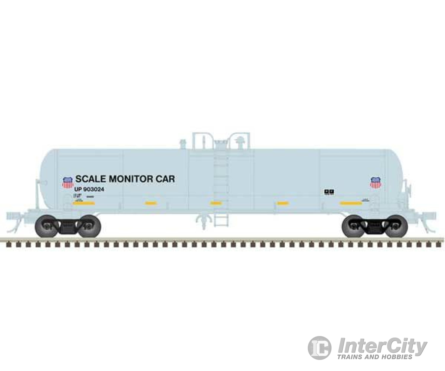 Atlas 20006979 Gatx 20 700-Gallon Tank Car - Ready To Run Master(R) -- Union Pacific #903025 (Blue